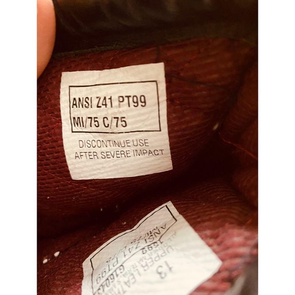 Black Knight 1599 Men's 8 Inch Insulated W/ Non-Me - Picture 6 of 7